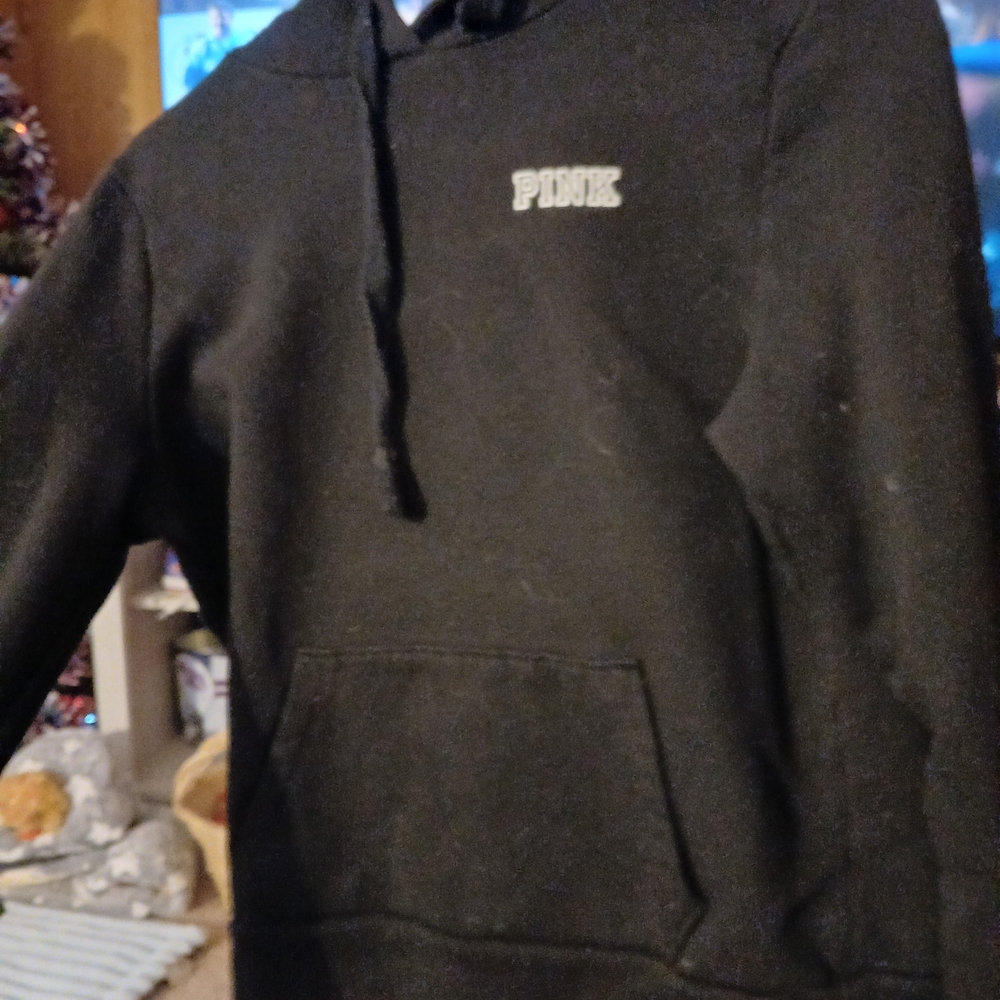 Victoria's Secret Pink Black Hoodie